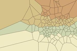 diseño de fondo de elementos de formas poligonales de estilo futurista moderno. diseño de patrón de malla de diagrama de voronoi abstracto. ilustración 2d de gradiente de mosaico plano vector