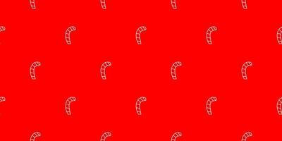 Seamless Pattern of Candy Christmas vector