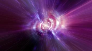 abstracte lus hyperspace door kleurrijke wormgat vortex tunnel