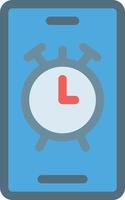 alarm vector illustration on a background.Premium quality symbols.vector icons for concept and graphic design.