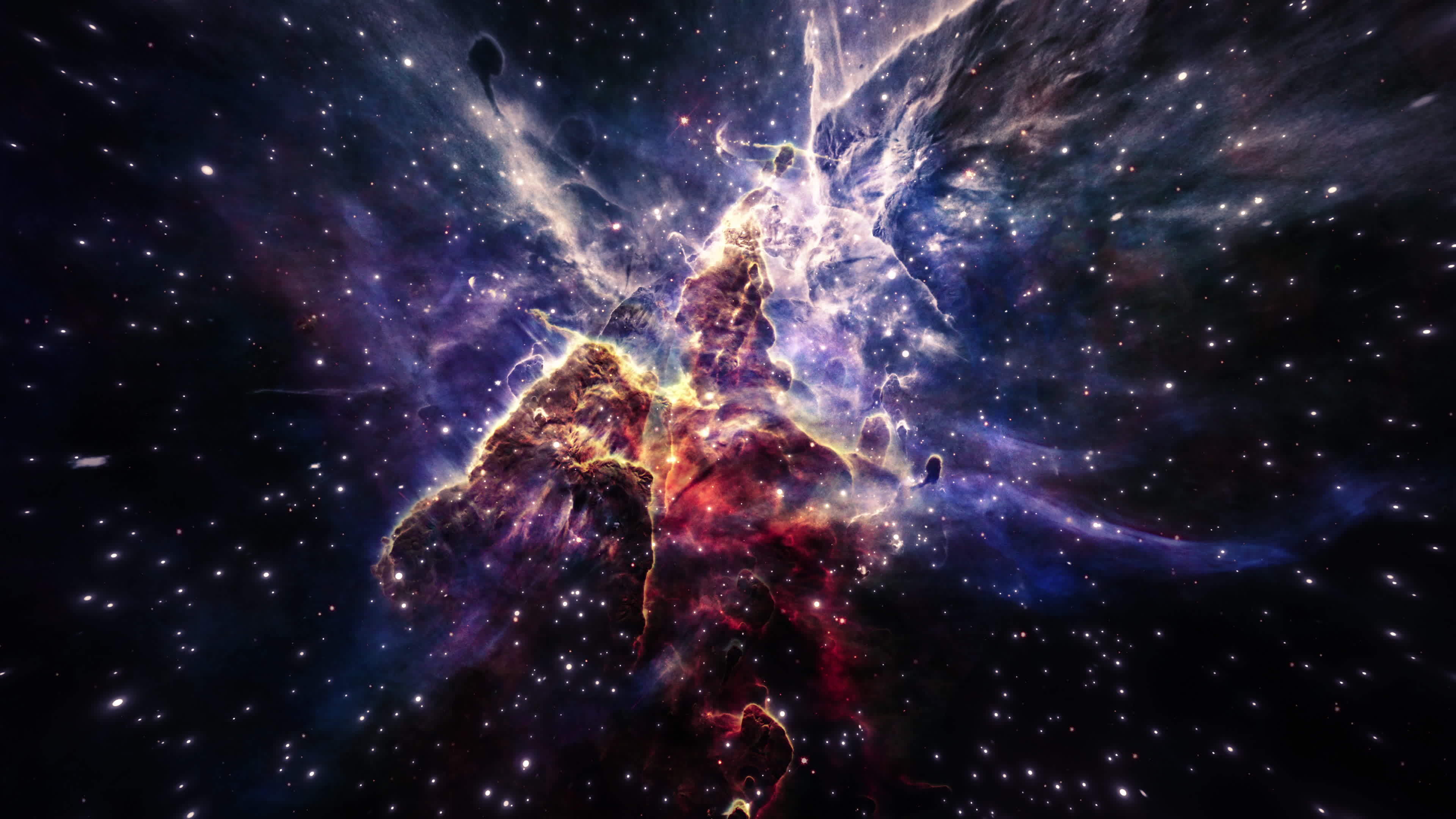 NASA | Hubble's 20th - A 3D Trip into the Carina Nebula - YouTube