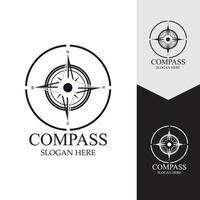 Compass Logo Template vector icon illustration design