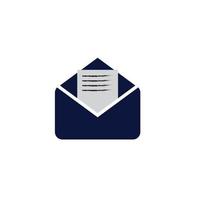 E-mail symbol vector. Mail line icon vector