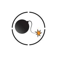 Boom Icon vector background