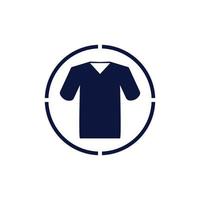 Tshirt Icon vector background