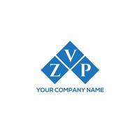 ZVP letter design. ZVP letter logo design on white background.  ZVP creative initials letter logo concept.  ZVP letter design. ZVP letter logo design on white backgr vector