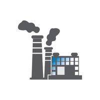 FACTORY BUILDING ICONS VECTOR