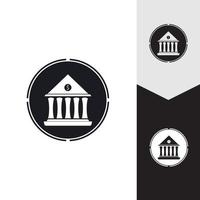 Business and finance icon bank vector illustration