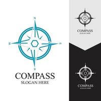 Compass Logo Template vector icon illustration design