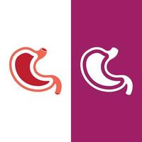 stomach care icon design concept vector