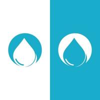 Water drop Logo Template vector