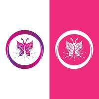 Beauty Butterfly icon vector design