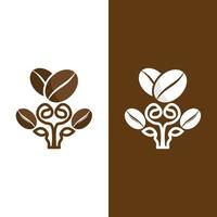 coffee bean icon vector illustration