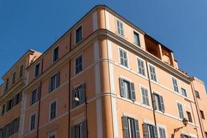 Rome, Italy. Typical architectural details of the old city photo