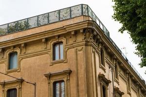 Rome, Italy. Typical architectural details of the old city photo