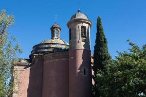 Buildings' facades of great architectural interest in the city of Barcelona - Spain photo