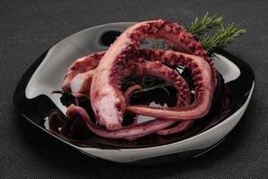 Tasty Octopus tentacles photo