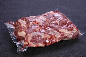 Lamb meat pack photo