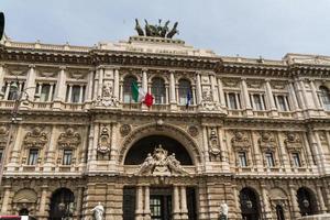 Roma, Italia. detalles arquitectónicos típicos de la ciudad vieja foto