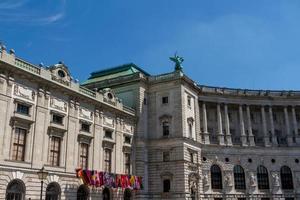 Heldenplatz in the Hofburg complex, Vienna, Austria photo