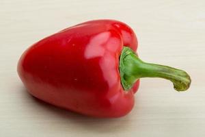 Red bell pepper photo