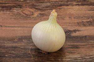 White ripe sweet onion vegetable photo