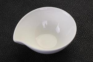 White porcelain bowl photo