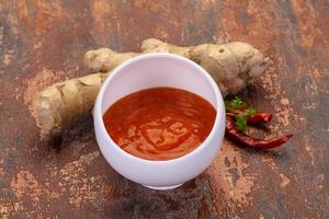 Ginger chili sauce photo