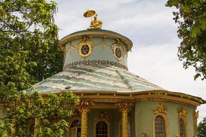 casa china en los jardines de sans souci, berlín foto