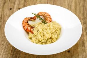 Risotto with prawn photo