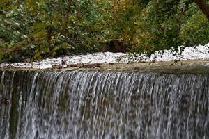 Waterfall in  Greece. photo