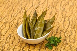 Pickled green bean photo