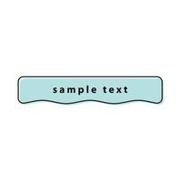 text box vector for website symbol icon presentation