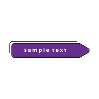 text box vector for website symbol icon presentation