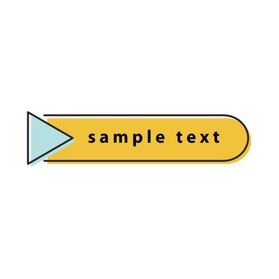 text box vector for website symbol icon presentation