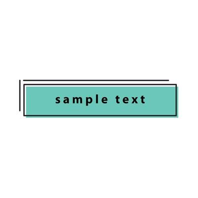 text box vector for website symbol icon presentation