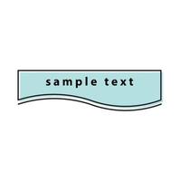 text box vector for website symbol icon presentation