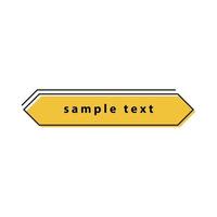 text box vector for website symbol icon presentation
