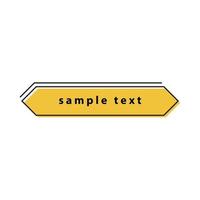 text box vector for website symbol icon presentation