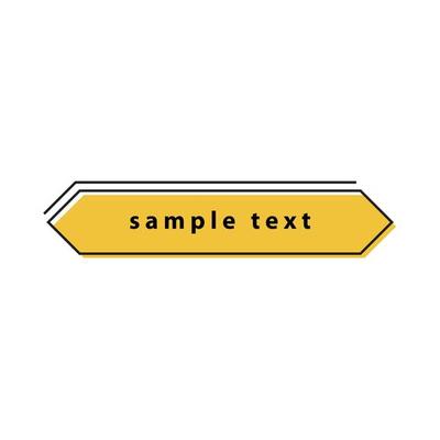 text box vector for website symbol icon presentation