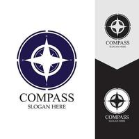 Compass Logo Template vector icon illustration design