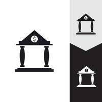 Business and finance icon bank vector illustration