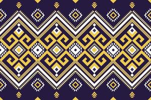 Ethnic geometric pattern native fabric design abstract background. vector