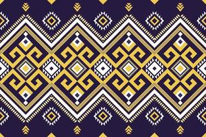 Ethnic geometric pattern native fabric design abstract background. vector