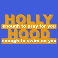 Holly enough to pray for you hood enough vector