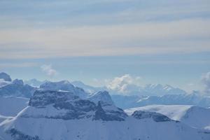 mountain winter nature photo