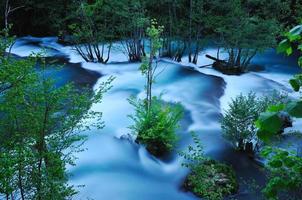 river waterfall wild photo