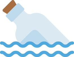 ilustración de vector de contaminación de agua en un fondo. símbolos de calidad premium. iconos vectoriales para concepto y diseño gráfico.