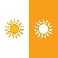 Sun Vector illustration Icon Logo