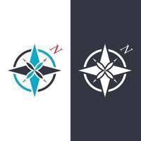 Compass Logo Template vector icon